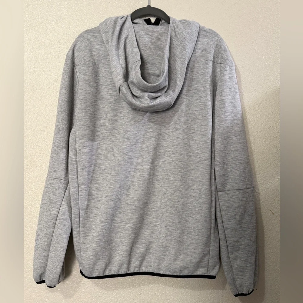 Nike Tech Fleece Full Zip Hoodie Light Gray Men Size L Casual Athletic - Picture 3 of 9